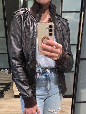 Brown Leather Jacket